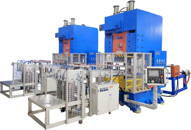 Ligne de production de contenants alimentaires en aluminium à grande vitesse entièrement automatique
