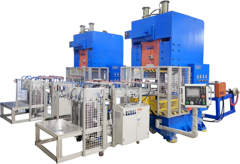 Ligne de production de contenants alimentaires en aluminium à grande vitesse entièrement automatique